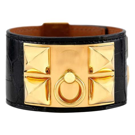 hermes leather bracelet metal buckle|hermes bracelets for sale.